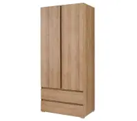 COSMIC 2 szafa 2-drzwiowa z szufladami